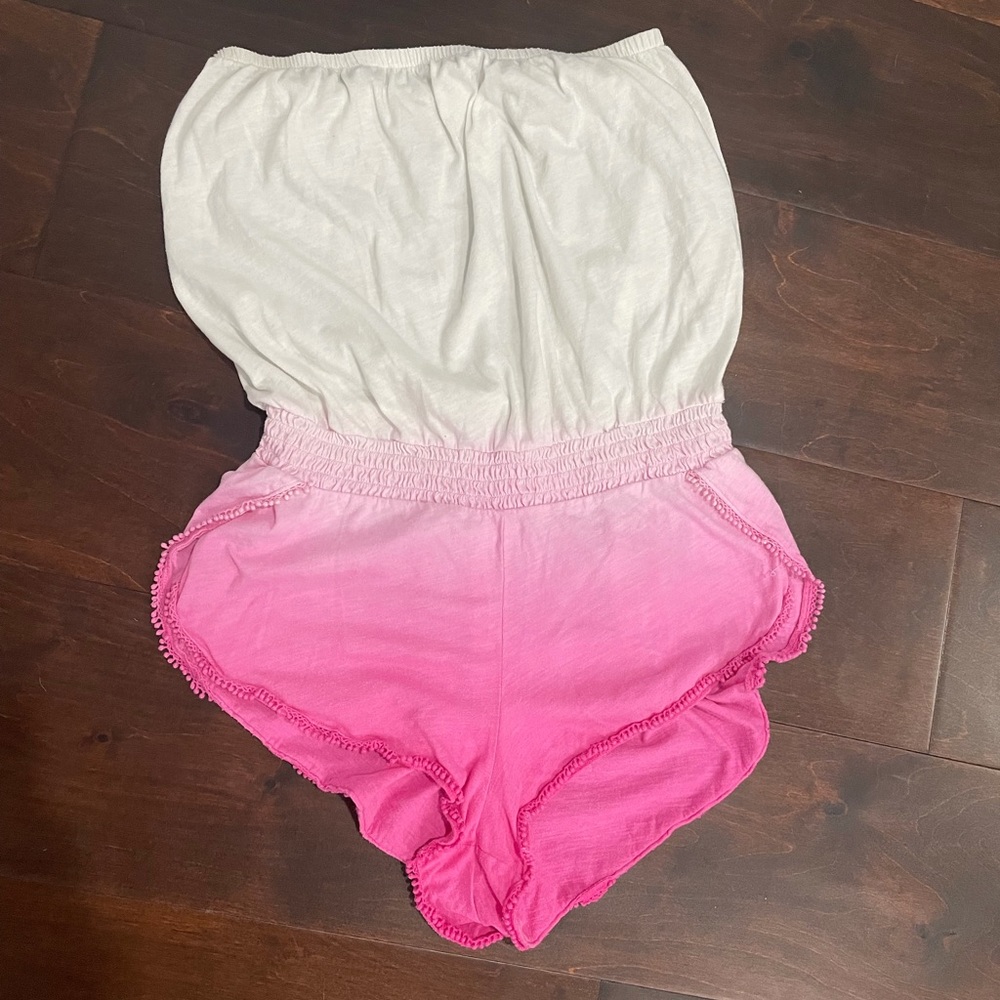 Victoria’s Secret Sexy Ombré Cover Up Romper 💗🤍